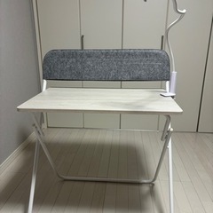 スマホスタンド付き折り畳みテーブル