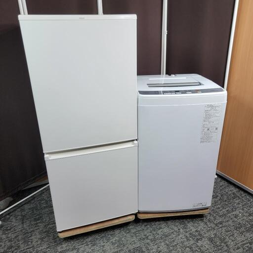 ‍♂️売約済み‼️配送設置は無料‼️最新2022年製✨大容量ペア✨AQUA 家電セット