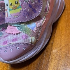 プリキュアの子供用靴✨18センチの画像
