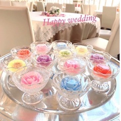 フラワーゼリーアート体験教室の画像