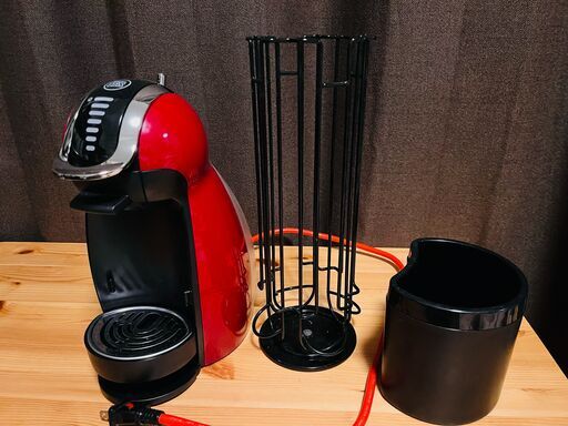 ネスカフェ ドルチェグスト ジェニオ2プレミアム ワインレッド （カプセルホルダー付き）