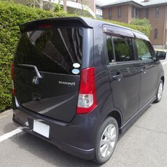 込プライス１５万５千円 ワゴンＲ ＦＸリミテッドⅡ(MH23S) 実走行９２千km 地デジ付ナビ プッシュスタート スマートキー 本車検２年受渡し 機関良好の画像