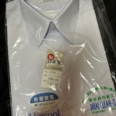 新品　男子学生服　ワイシャツ　半袖の画像