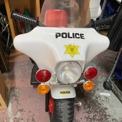 子供用3輪電動バイク　パトカー