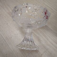 新品未使用 超激安特価 高級クリスタル ガラス 輸入 食器 かき氷 デザート 皿 プレートの画像