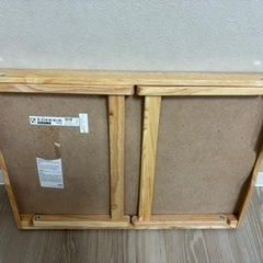 【受付終了】IKEA 折り畳みベッドテーブルの画像