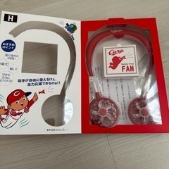 カープ　ネックファン　扇風機の画像