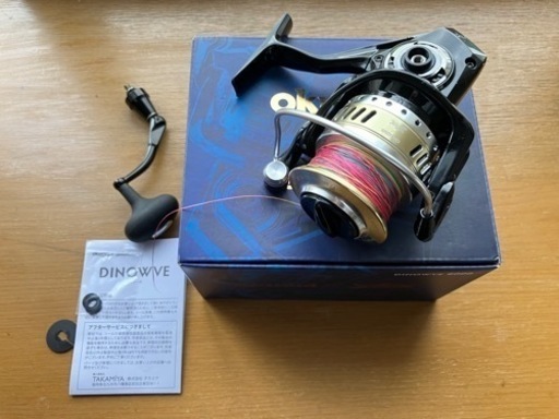 釣具オクマ DINOWVE 6000番 ディノーブ SWリール フルメタルボディ ほぼ新品です。
