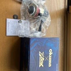 釣具オクマ DINOWVE 6000番 ディノーブ SWリール フルメタルボディ ほぼ新品です。の画像