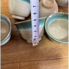 永泉作 九谷焼& 香蘭社の湯呑みセットの画像