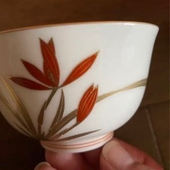 永泉作 九谷焼& 香蘭社の湯呑みセットの画像