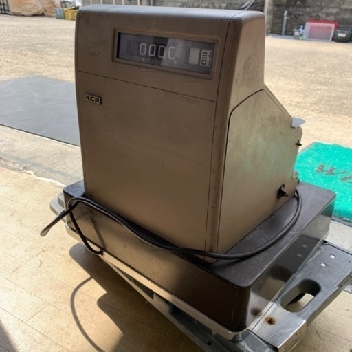 レジ レジスター NCR National Cash Registers ナショナル  昭和レトロ ビンテージ 店舗什器 レトロ機器 