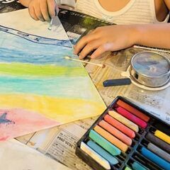 オオカミの家お絵描き教室の画像