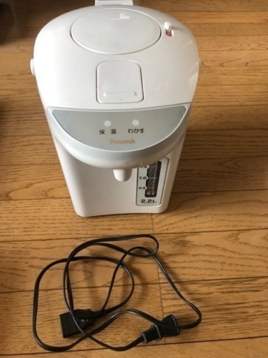 電気ポット2.2Ｌホワイト
