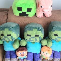 Minecraft マイクラ ぬいぐるみ 7点セット