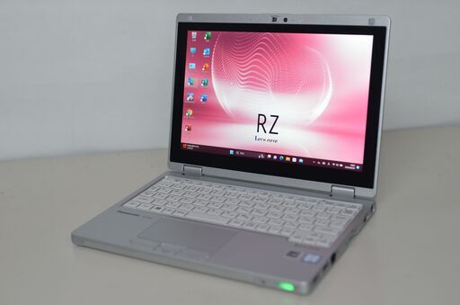 日本製中古軽量ノートPC Windows11+office Panasonic CF-RZ5PDRVS Core m5 6Y57/メモリ8GB/SSD512GB/10.1インチ/無線内蔵/webカメラ搭載
