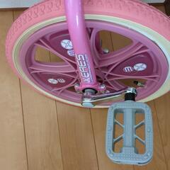 ほぼ未使用！自転車 一輪車の画像