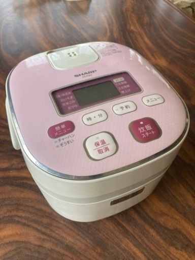 SHARPシャープ　3合炊き　炊飯器