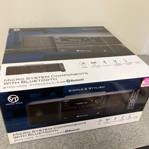 マイクロシステムコンポwithBluetooth