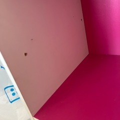 3段ボックス　ピンクの画像