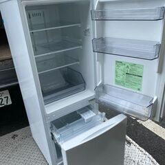 2021年式 東芝 TOSHIBA GR-S15BS（W） [冷蔵庫 （153L・右開き） 2ドア