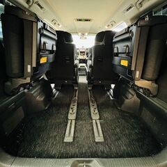 【車検2年付】【トヨタ ヴェルファイア 2.4Z Gエディション】ナビ フルセグTV カラーバックカメラ 両側パワースライドドア パワーバッグドア クルーズコントロール 外品AW 盗難防止装置 オットマン スマートキー 電動シート 3列シート ウォークスルー HID 電動リアゲート パールホワイトの画像