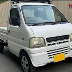 SUZUKI キャリー　軽トラック 走行距離　9.9万km 車検...