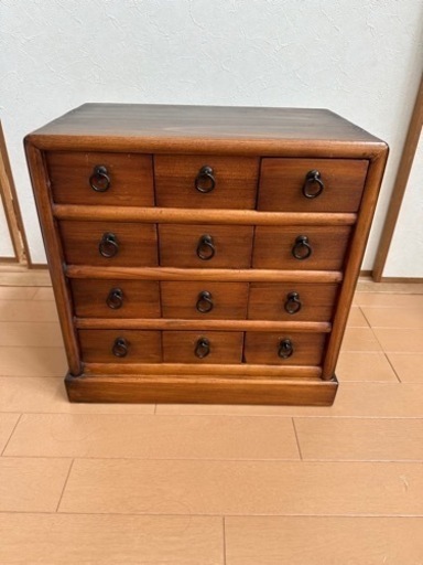 昭和レトロ　小箪笥