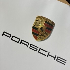 PORSCHE ポルシェ ショッパー 紙袋　ブランド　厚紙　高級自動車の画像