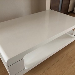 ローテーブル！白いテーブル！ダイニングテーブル！