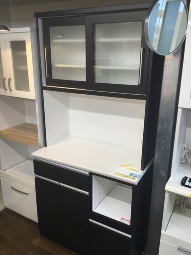 配達可 【食器棚】【キッチンボード】【棚】【収納】【キッチン収納