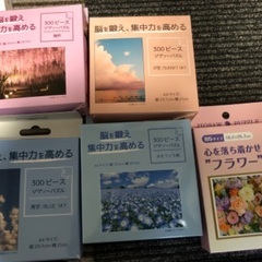 ジグゾーパズル　16点　usedの画像