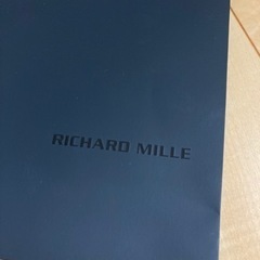 RICHARD MILLE リシャールミル ショッパー　紙袋　高級ブランド　正規店　時計の画像