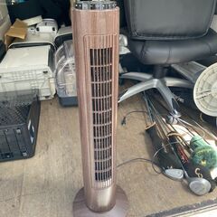 タワー型 スリム扇風機 DCモーター 省エネ タイマー 首振りリビング扇 タワーファン スリム扇風機 8段階風量 省エネ 静音 換気 (ナチュラルウッド)の画像