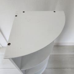 本棚　ラック　三角コーナーの画像