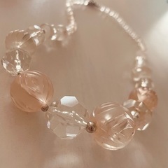 アンティークネックレス（薔薇）の画像