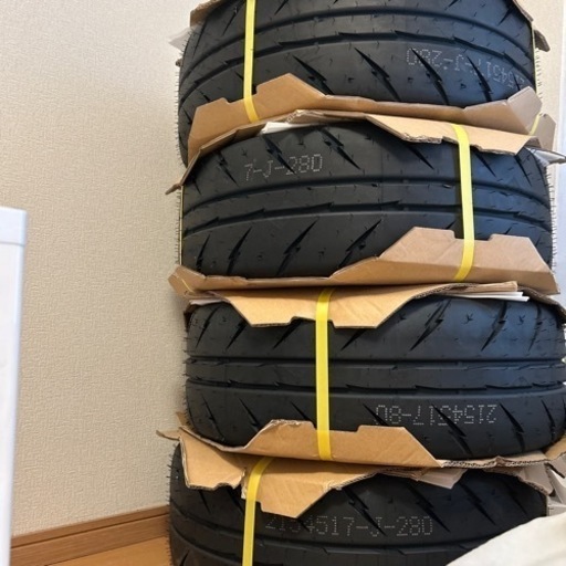 社外ホイール　ワタナベエイトスポーク・シバタイヤ4本セット