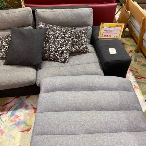 家具 ソファ 3人掛けソファ　カウチソファ　