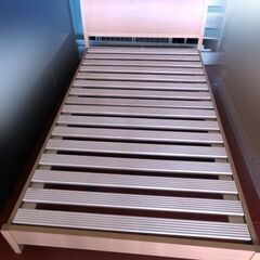 フランスベッド☆セミダブルサイズ/木製ベッドフレーム 【自社配送は