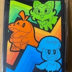 【新品未開封】海外限定ニャオハ、クワッス、ホゲータ　ポケモンカー...