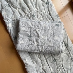 丸洗いできるお昼寝布団の画像