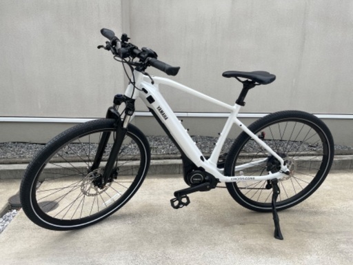 YPJ YAMAHA クロスコアRC.ホワイトMサイズ値下げ eバイク】27.5型 電動アシストクロスバイク CROSSCORE RC クロスコア