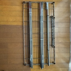 中古スチールラック+パーツの画像