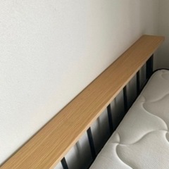 取りに来れる方優先！ニトリ シングルベッドフレーム 家具の画像