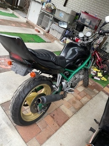 規制前45馬力.gj74a.バンディット250.ベース.ヨシムラドラッグサイクロン