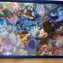 受付終了⭐️ディズニー パズル 完成品  額縁付き