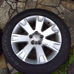 取引中デリカD5 18インチアルミホイール　車のパーツ タイヤ、ホイールの画像