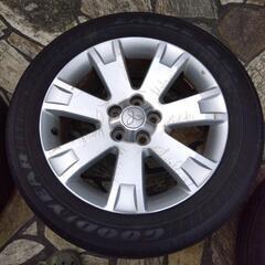 取引中デリカD5 18インチアルミホイール　車のパーツ タイヤ、ホイールの画像