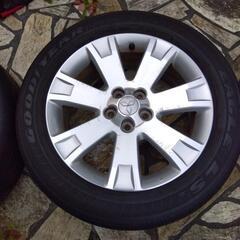 取引中デリカD5 18インチアルミホイール　車のパーツ タイヤ、ホイールの画像