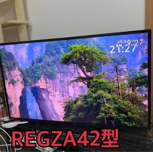 TOSHIBA テレビ  REGZA42型